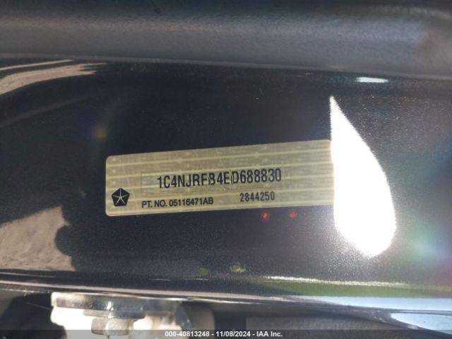 1C4NJRFB4ED688830 Jeep Patriot Latitude