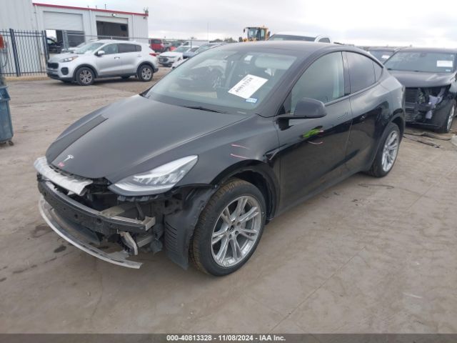 2021 TESLA MODEL Y 5YJYGDEE8MF281224 Photo 1