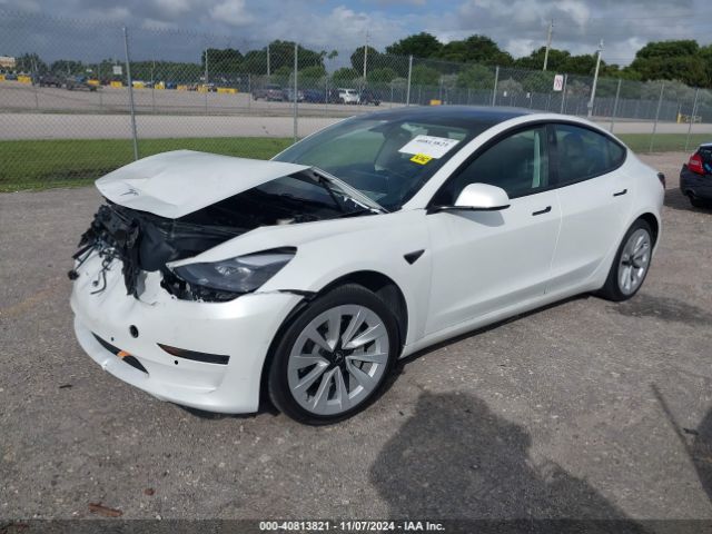 5YJ3E1EA2MF990842 Tesla Model 3 Standard Range Plus Rear-wheel Drive