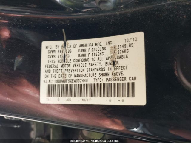 19UUA8F5XEA002440 Acura Tl 3.5
