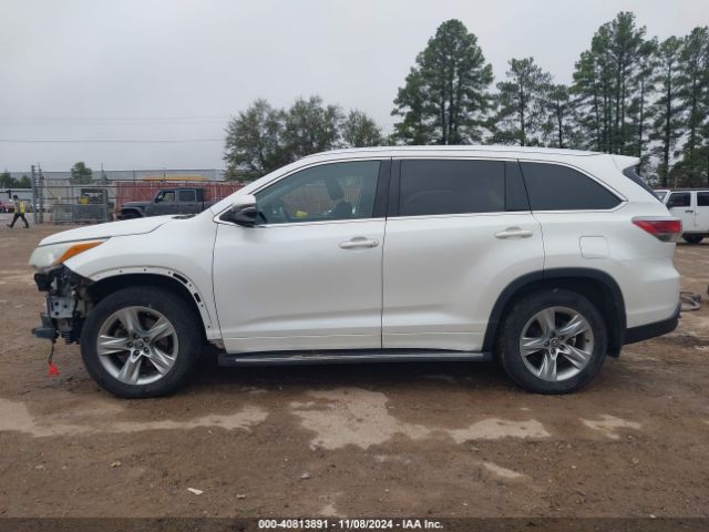 5TDYKRFH5GS137098 Toyota Highlander Limited V6