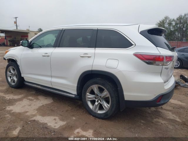 5TDYKRFH5GS137098 Toyota Highlander Limited V6