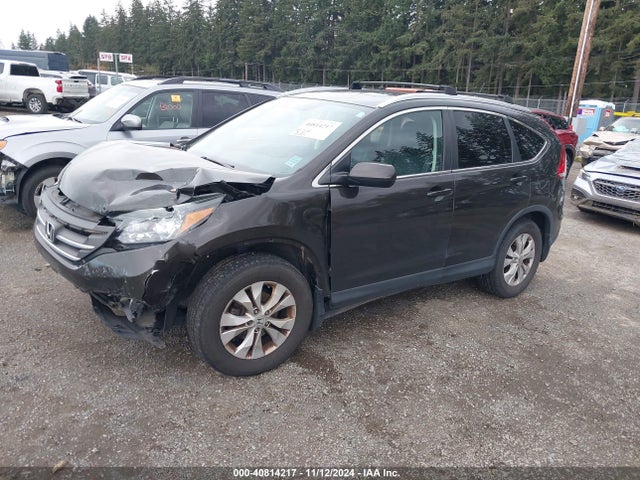 Honda Cr-v Ex-l 2014 5J6RM4H76EL035405 Image 2