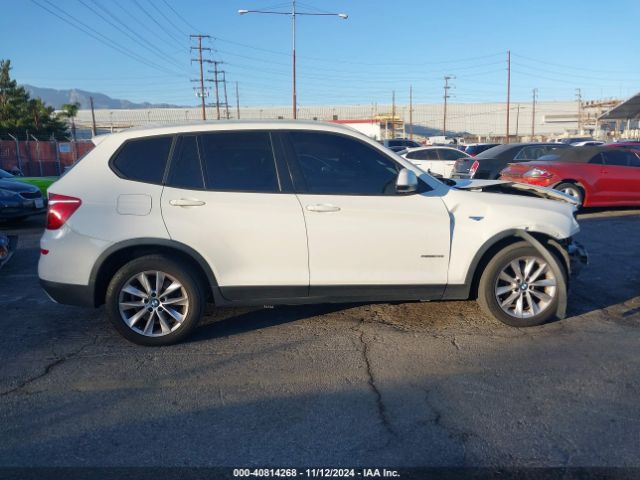 5UXWZ7C36H0X40144 BMW X3 Sdrive28i