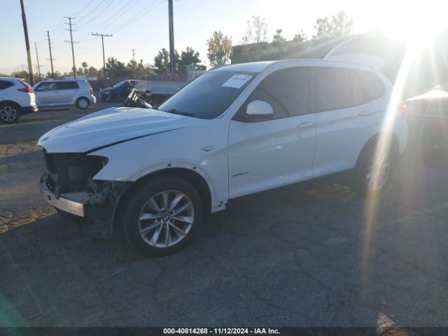 5UXWZ7C36H0X40144 BMW X3 Sdrive28i
