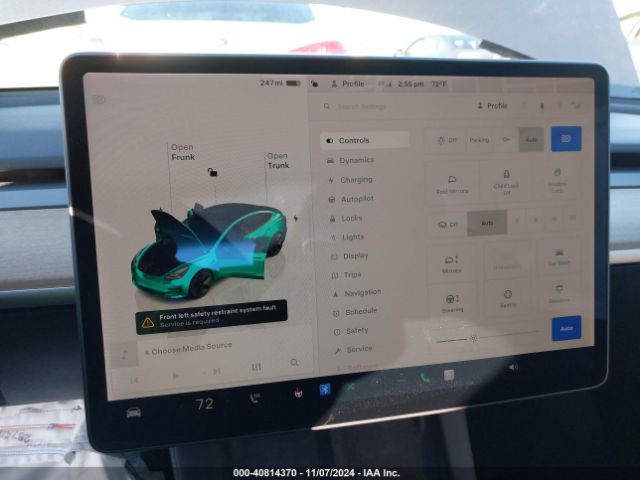 5YJ3E1EBXNF170518 Tesla Model 3 Long Range Dual Motor All-wheel Drive
