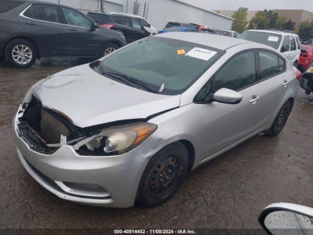 KNAFK4A61F5259913 KIA FORTE LX
