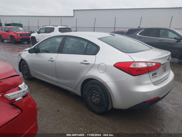 KNAFK4A61F5259913 KIA FORTE LX