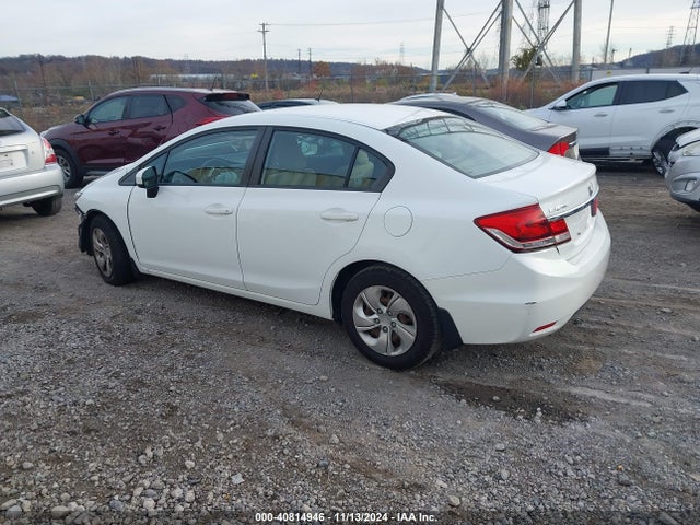 Honda Civic Lx 2014 19XFB2F56EE029424 Image 3