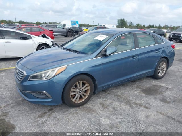 5NPE24AF9FH181413 Hyundai SONATA SE