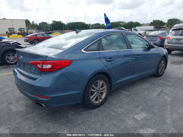 5NPE24AF9FH181413 Hyundai SONATA SE