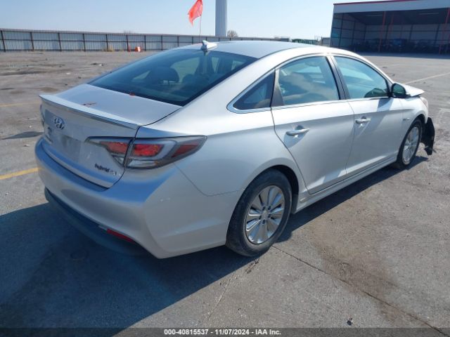 KMHE24L15GA025973 Hyundai Sonata Hybrid Se