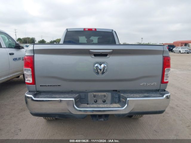 3C6UR5JL5NG123834 RAM 2500 Big Horn  4x4 8' Box