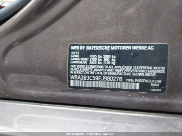 WBA3B3C59EJ980276 BMW 328i Xdrive