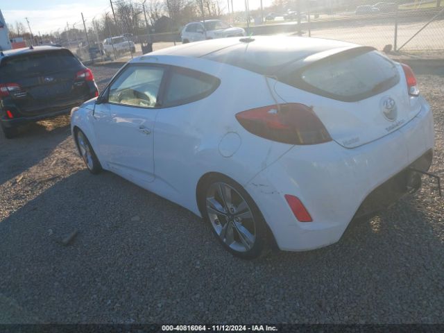KMHTC6AD6HU320299 Hyundai Veloster Value Edition