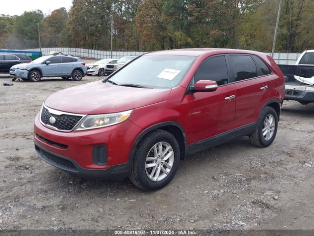 5XYKT3A65EG538165 KIA SORENTO LX