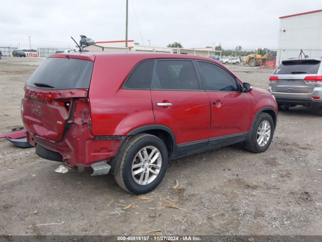 5XYKT3A65EG538165 KIA SORENTO LX