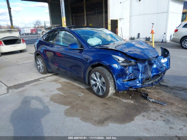 2021 TESLA MODEL Y 5YJYGDEEXMF251609 Photo 0