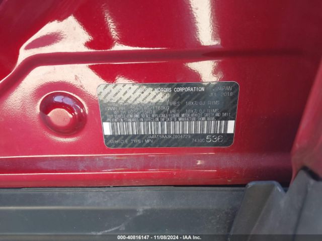 JA4AT5AA3KZ004729 Mitsubishi Eclipse Cross Se