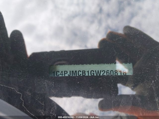 1C4PJMCB1GW260818 Jeep Cherokee Latitude