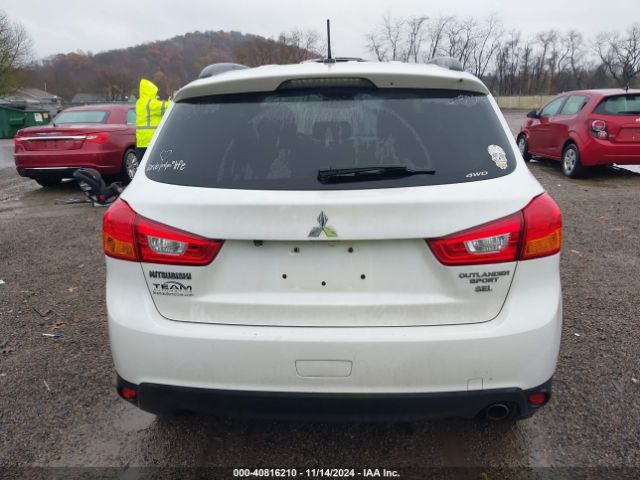 JA4AR4AW8GZ033977 Mitsubishi Outlander Sport 2.4 Sel