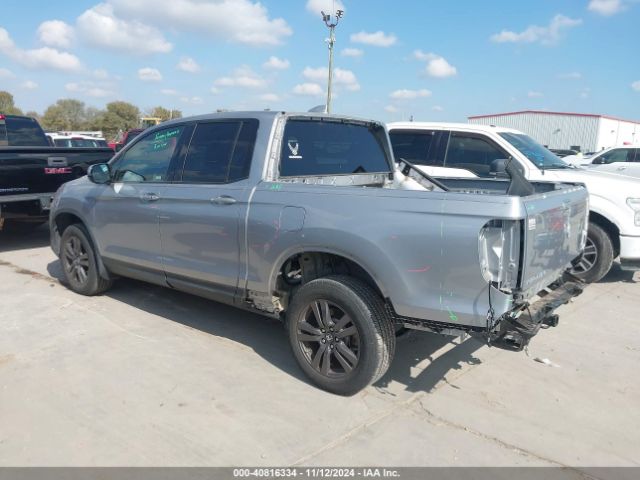 5FPYK3F17LB021889 Honda Ridgeline Awd Sport
