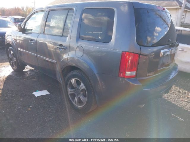 5FNYF4H34FB078444 Honda PILOT SE