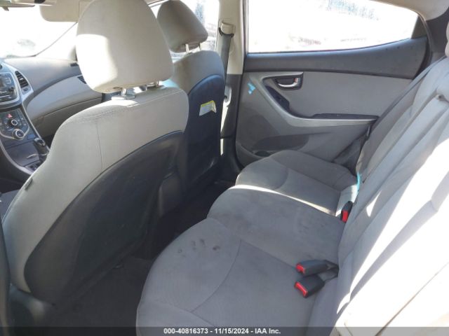 5NPDH4AE3GH665872 Hyundai ELANTRA SE