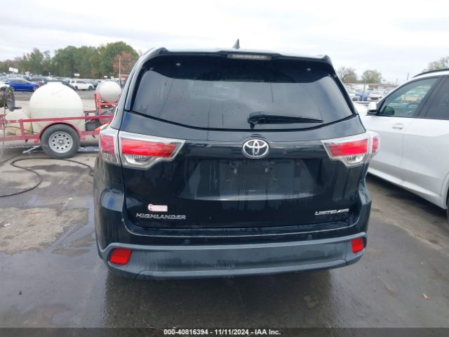 5TDDKRFH0FS166764 Toyota Highlander Limited Platinum V6
