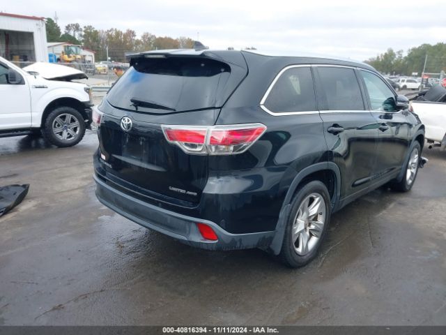 5TDDKRFH0FS166764 Toyota Highlander Limited Platinum V6