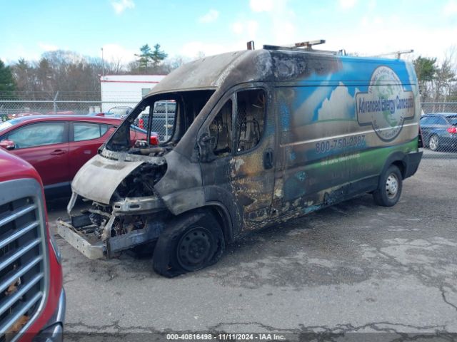 3C6TRVDG4JE136347 RAM Promaster 2500 High Roof 159 Wb