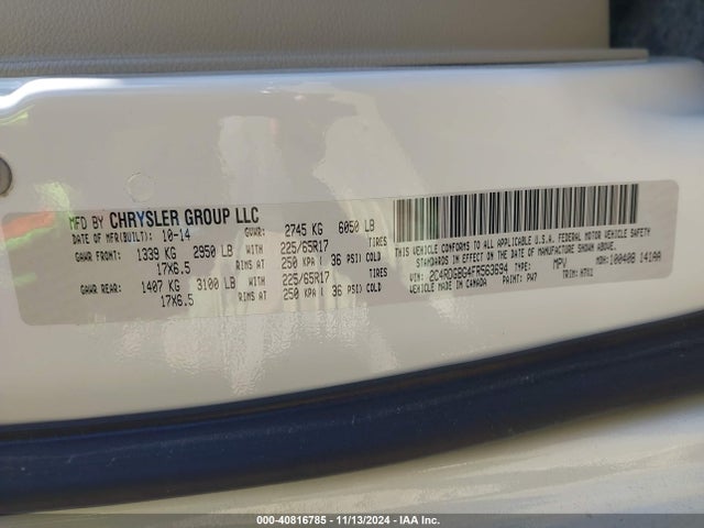 2C4RDGBG4FR563694 Dodge Grand Caravan Se