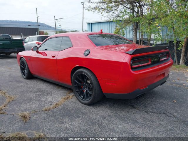 2C3CDZC98FH713849 Dodge Challenger Srt Hellcat
