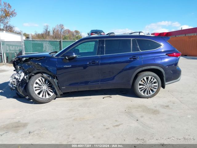 5TDEBRCH1MS015793 Toyota Highlander Hybrid Platinum