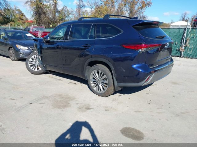 5TDEBRCH1MS015793 Toyota Highlander Hybrid Platinum