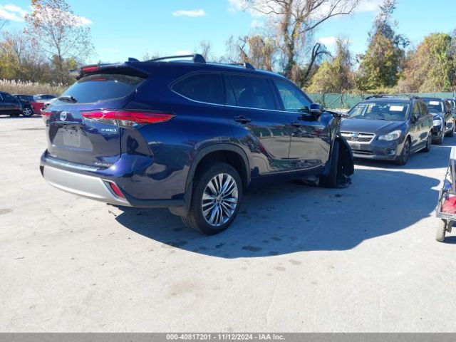 5TDEBRCH1MS015793 Toyota Highlander Hybrid Platinum