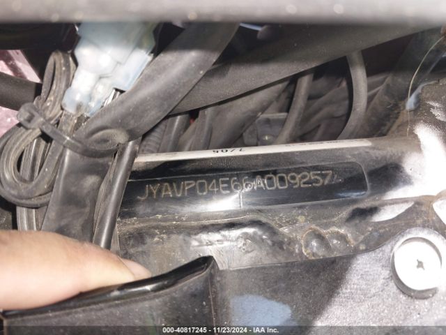 2006 YAMAHA XVZ13 JYAVP04E66A009257 Photo 9