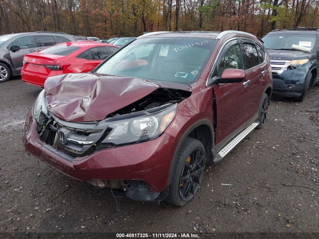 Honda Cr-v Ex-l 2014 5J6RM4H70EL070389 Image 2