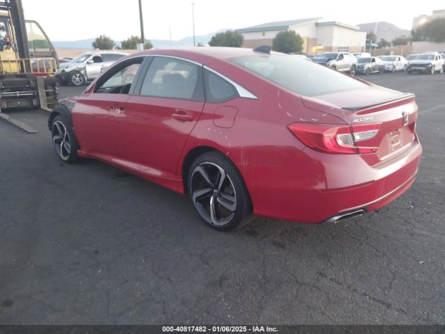 1HGCV1F39MA119608 Honda Accord Sport