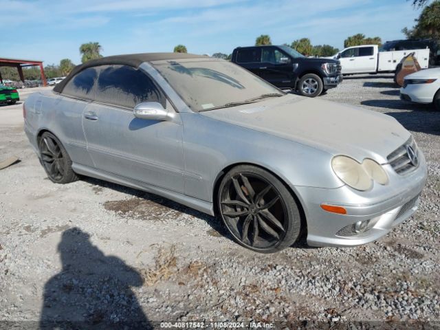 2009 MERCEDES-BENZ CLK 550 WDBTK72F59T102454