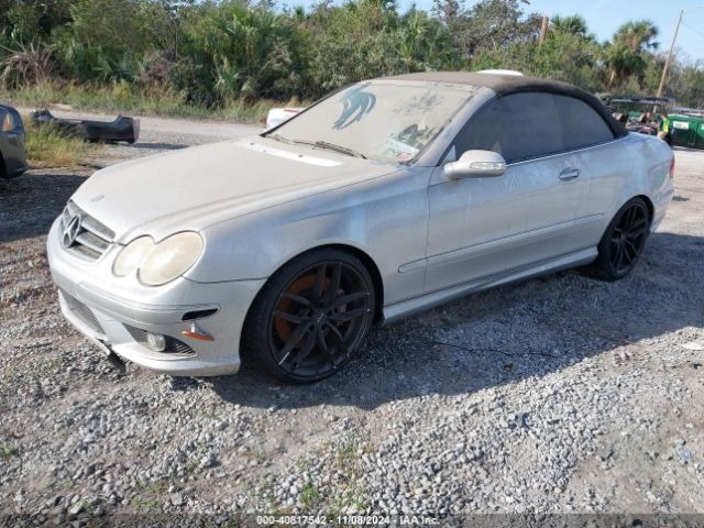 2009 MERCEDES-BENZ CLK 550 WDBTK72F59T102454 Photo 1