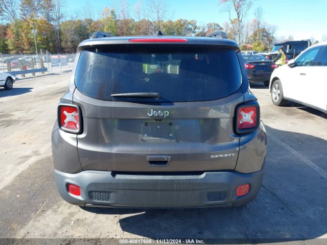 ZACNJAAB8KPK49343 Jeep Renegade Sport Fwd