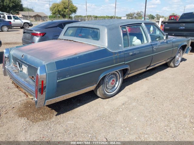 1986 CADILLAC FLEETWOOD 1G6DW69Y4G9716324 Photo 3