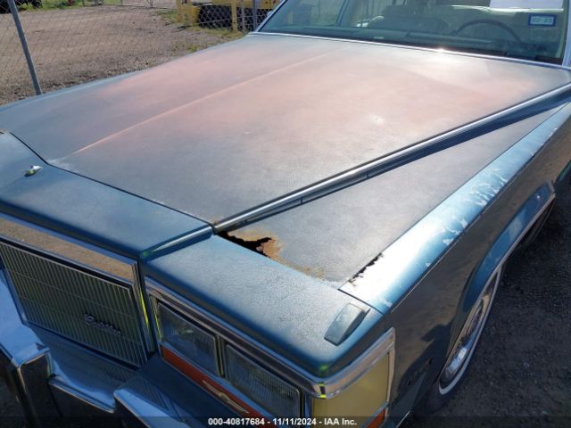 1986 CADILLAC FLEETWOOD 1G6DW69Y4G9716324 Photo 5