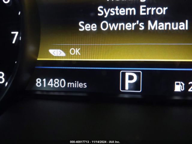 5N1AZ2MHXHN124082 Nissan Murano Platinum