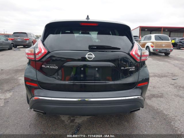 5N1AZ2MHXHN124082 Nissan Murano Platinum