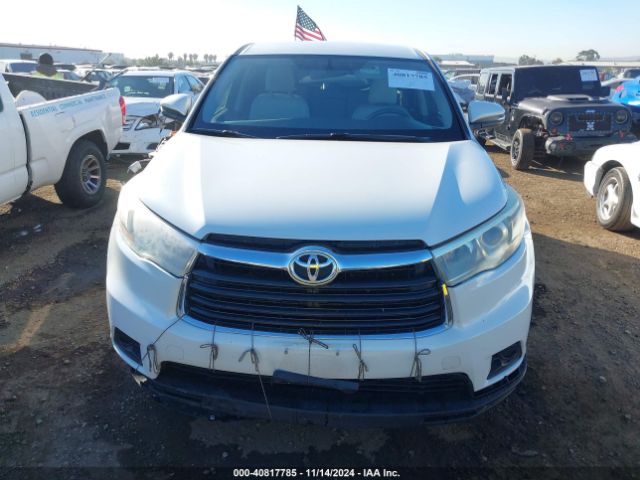 5TDZKRFH7GS125443 Toyota Highlander Le V6