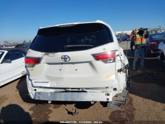 5TDZKRFH7GS125443 Toyota Highlander Le V6
