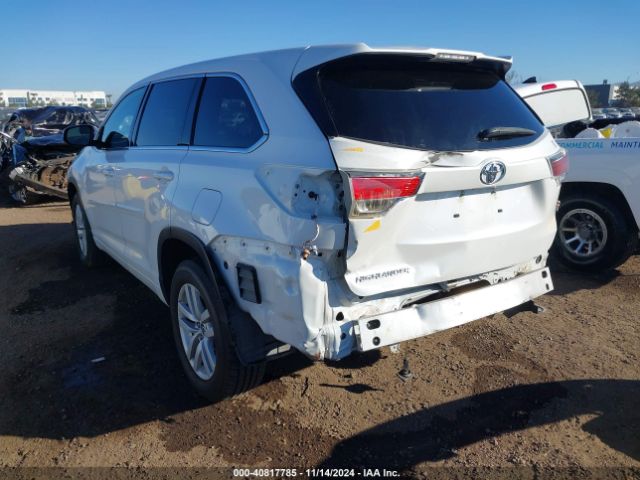 5TDZKRFH7GS125443 Toyota Highlander Le V6