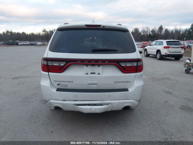 1C4SDJETXJC515240 Dodge Durango Citadel Awd